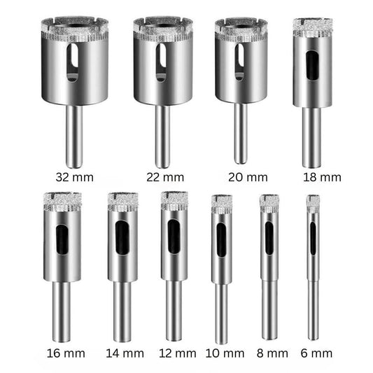 Set de 10 Freze Premium pentru Gaurire
