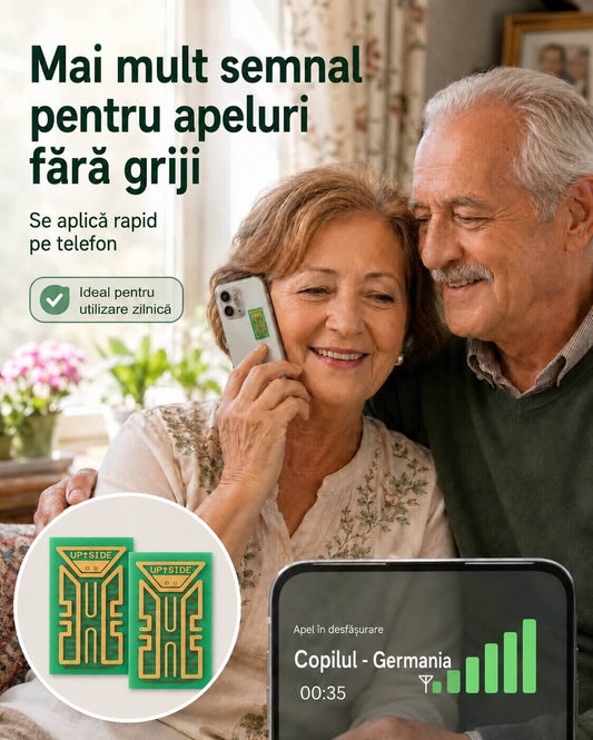 Set 2 Stickere pentru Amplificarea Semnalului Telefonului