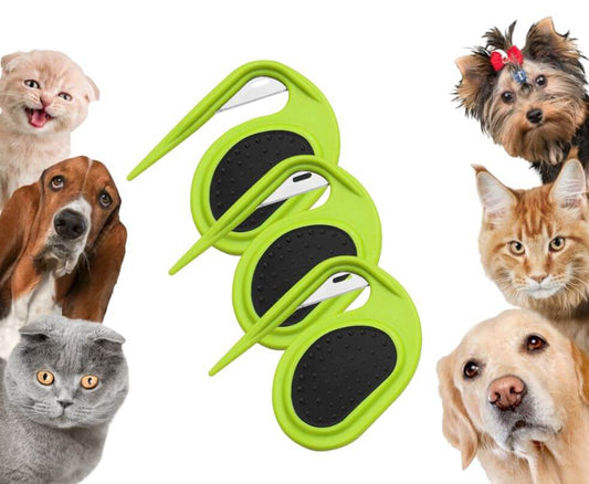 Set 3 Pieptene cu Lamă pentru Descurcat Blana Animalelor